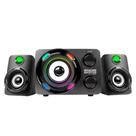 Subwoofer Gamer K-Mex 2.1 Stereo LED Multicolor - SS-9800
