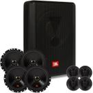 Subwoofer Jbl Amplificado Sw8ams + Par Kit Duas Vias Jbl Vfx