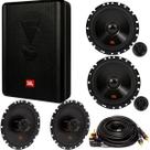 Subwoofer Jbl Sw8ams c/ Kit 2 Vias e Falante 6 Pol 110w E Rca