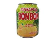 Suco de Abacaxi Bonbon com Pedaços 238 ml - Importado Coréia