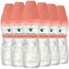 Suco de Aloe Vera Sappe com sabor de pêssego com polpa maior, 6 pacotes