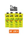 Suco de laranja 100% do bem 1l - kit 4 unidades
