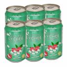 Suco De Lichia Com Nata De Coco 315ml (Kit com 6) Chinchin