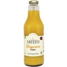 Suco de Tangerina Integral 1 Litro Natural Extra Virgem Garrafa de Vidro Mitto Brasil