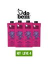 Suco de uva 100% do bem 1l - kit 4 unidades