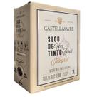 Suco de Uva Integral Tinto 100% Uva Bordô Castellamare 3L