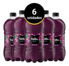 Suco Del Valle Frut Sabor Uva Pet 1litro - 6 Unidades - Sem Gluten