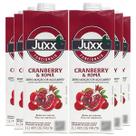 Suco Juxx Funcional Cranberry Romã Zero Açúcar 1 Litro 6 Un.