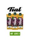 Suco nectar tial uva 1l - kit 3 unid