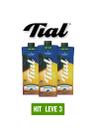 Suco tial 100% maracujá 1l - kit 3 unidades