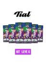 Suco tial kids 100% uva maria clara e jp 200ml - kit 6 unid