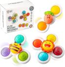 Suction Cup Spinner Toys Dimple Fidget Baby Bath Toys