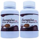 Sucupira Composta Cloreto Magné sio Pa 2 Frascos de 120 Cápsulas 500mg 240 Capsulas Sucupira Composta Cloreto Magné sio Pa 2 Frascos de 120 Cápsulas 500mg 240 Capsulas