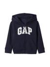 Sudadera con capucha y cremallera completa GAP Logo Marino 3 años