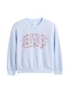 Sudadera GAP para Bebé Niña con Logo y Cuello Redondo Azul Sereno 2 Años Sudadera GAP para Bebé Niña con Logo y Cuello Redondo Azul Sereno 2 Años