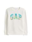 Sudadera GAP para Niños con Logo Blanco Roto Talla XS Sudadera GAP para Niños con Logo Blanco Roto Talla XS