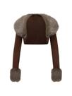 Suéter cardigã WDIRARA Fuzzy Shrug Open Front Coffee XS