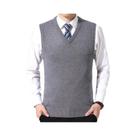 Suéter casual masculino colete quente e confortável outono inverno moda agasalhos