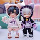 Suéter com capuz Clothes Cat para OB11, Molly, GSC, YMY