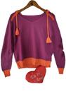 Suéter Com Capuz Feminino Manga Longa Suéter Com Capuz Feminino Manga Longa