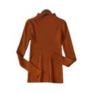 Suéter De Gola Alta Em Cashmere Macio Para Mulheres, Tricô Básico Sólido, Top Casual De Outono E
