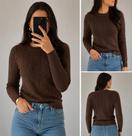 Sueter De Lã Feminino Blusa de Frio Tricot Quente, confortável e Elegante