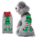 Suéter de Natal para cães HAPEE Clown Prince Ugly Christmas