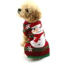 Suéter de neve para cães NACOCO Snowman Design para Natal tamanho XS