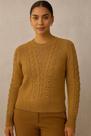 Sueter feminino blusa de la tricot bolinha