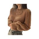 Suéter Feminino De Tricô Vintage Harajuku Solto De Manga Longa, Macio E Quente, Elegante Para