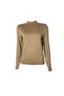 Suéter Feminino Miose Gola Média Bege