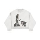 Suéter Feminino Retrô Com Estampa De Estrelas, Manga Longa, Casual, Estilo Harajuku Y2K, Tricô Para