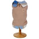 Suéter Flanela Xadrez Azul para Cães - P