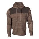 Suéter Masculino Gangster Capuz Tricot Texturizado Marrom Suéter Masculino Gangster Capuz Tricot Texturizado Marrom