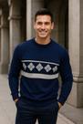 Sueter masculino social frio blusa casaco la
