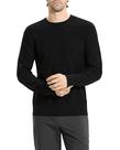 Suéter Masculino Theory Riland Gola Careca Preto M L Leve