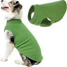 Suéter para cães, colete de lã elástico Gooby, verde, verde, 3G