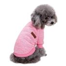 Suéter para cães de estimação Jecikelon Soft Thickening Warm Winter Pink S