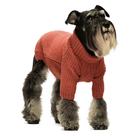Suéter para cães Fitwarm, de malha térmica, de gola alta, vermelho, pequeno