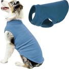 Suéter para cães Gooby Stretch Fleece Vest Steel Blue 4G