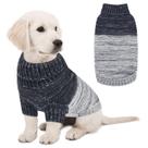 Suéter para cães Queenmore, pulôver de malha, gola alta, azul escuro, S Suéter para cães Queenmore, pulôver de malha, gola alta, azul escuro, S