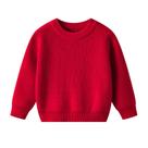 Suéter POBIDOBY Toddler Baby Boys Girls Algodão Tricotado Vermelho 7-8Y Suéter POBIDOBY Toddler Baby Boys Girls Algodão Tricotado Vermelho 7-8Y