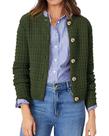 Suéter PRETTYGARDEN Cardigan Feminino de Tricô com Botões XL