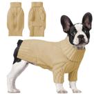 Suéter térmico quente de gola alta AURUZA para cães pequenos, médios e grandes Suéter térmico quente de gola alta AURUZA para cães pequenos, médios e grandes