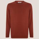 Suéter Tricot Dudalina Basic In25 Laranja Masculino