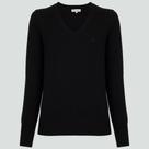 Suéter Tricot Dudalina Basic Ou25 Preto Feminino