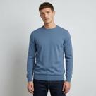 Suéter Tricot Dudalina Dc Basic Ou26 Azul Masculino Suéter Tricot Dudalina Dc Basic Ou26 Azul Masculino