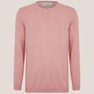 Suéter Tricot Dudalina Melange Ou25 Rosa Masculino