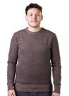 Suéter Tricôt Masculino Dixie 87090222 Marrom