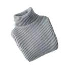 Suéteres De Gola Alta Para Meninas E Meninos De 1 a 9 Anos, Pulôver De Inverno Tricotado Para Bebês,